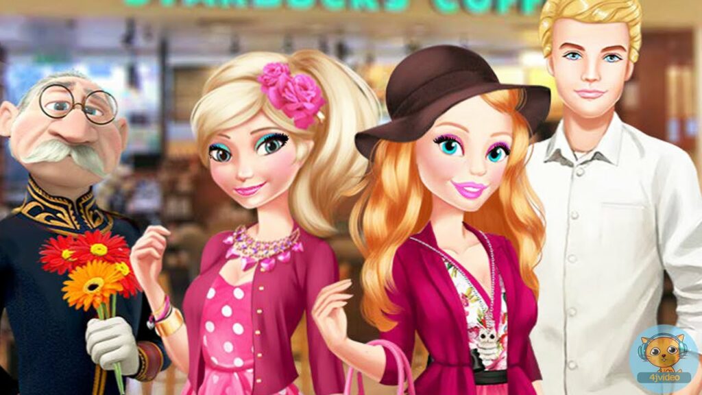 Elsa and Barbie Blind Date